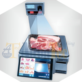 AI Barcode Printing Scale, Touch Screen Label And Price Computing Scale