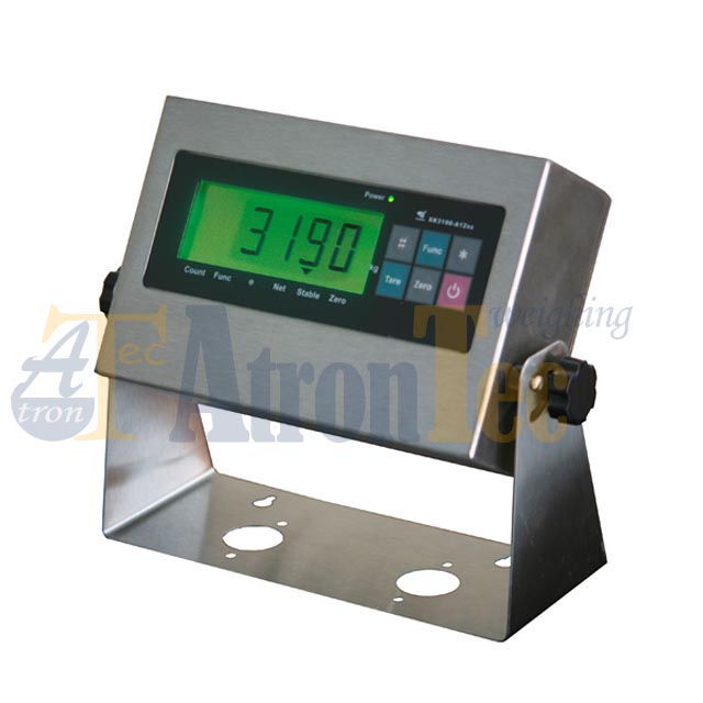 A12SS Stainless Steel LED Display Platform Scale Weight Indicator, Livestock Scale Weighing Indicator