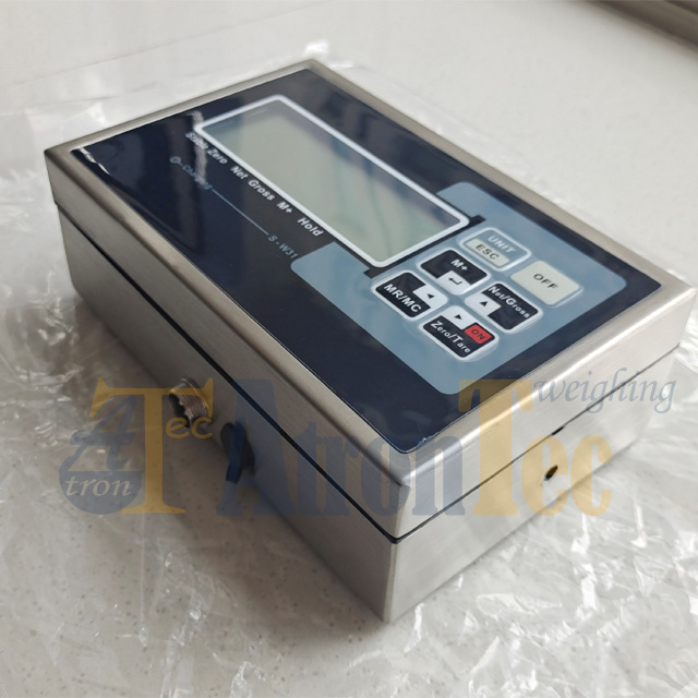 Stainelss Steel Floor Scale,1m*1m Double-layer Floor Weighing Scale with Buffer Design