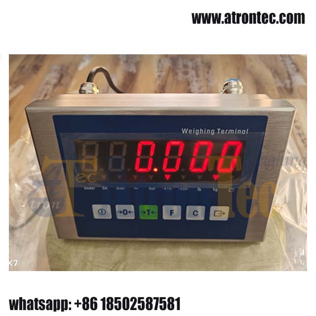 D236 LED Display Stainless Steel Weighing Scale Indicator for floor scale