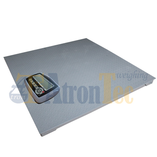 Mild Steel Checkered Plate Floor Weighing Scale