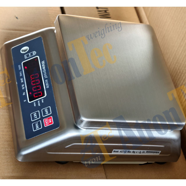 6kgx2g Waterproof Scale,IP68 Stainless Steel Weighing Scale