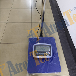 400mm*500mm Platform Scale,150kg Carbon Steel Bench Scale with Bright LCD Display