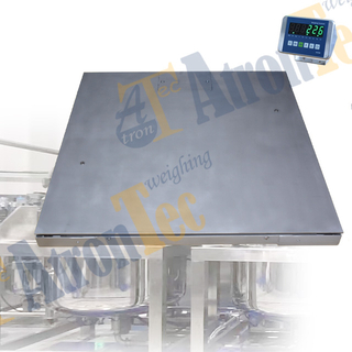 Double-layer Stainless Steel Floor Scale,1.5m*1.5m Stainless Steel Platform Scales