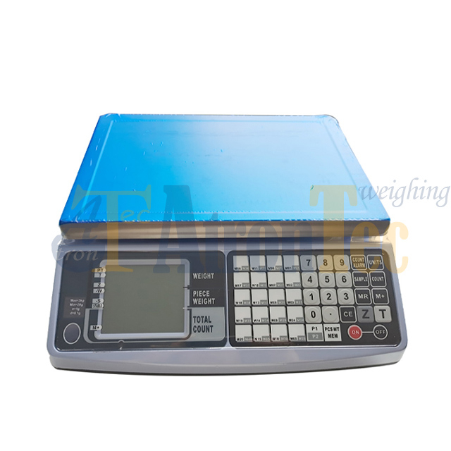30kg Capacity Large LCD Display Counting Scale with Piece Weight Memory