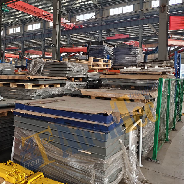 Single Deck Carbon Steel Floor Scales, Checked-Plate Platform Scales
