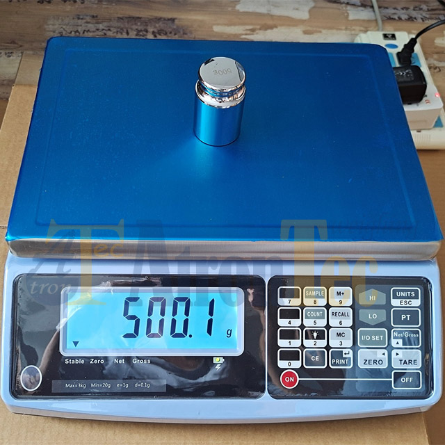 High Accuracy Multi-functional Weighing Scale with LCD Display