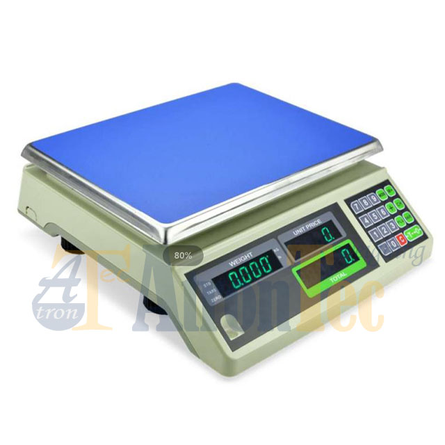 LED Display Table Weighing Scale, 30kg Capacity Electronic Price Computing Scale