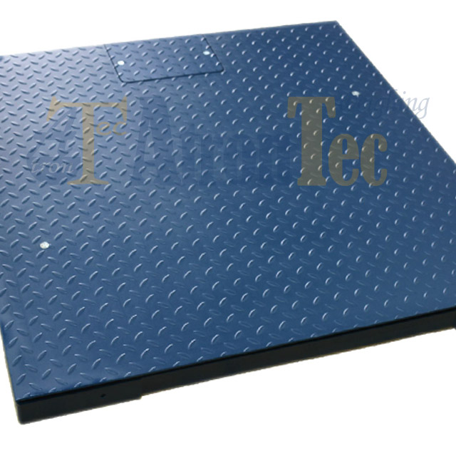 Double Deck Carbon Steel Floor Weighing Scale with Surface Spray Treatment