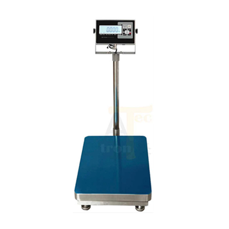 500mmX600mm 304 Stainless Steel Platform Scale, Large LCD Display Electronic Weighing Scale