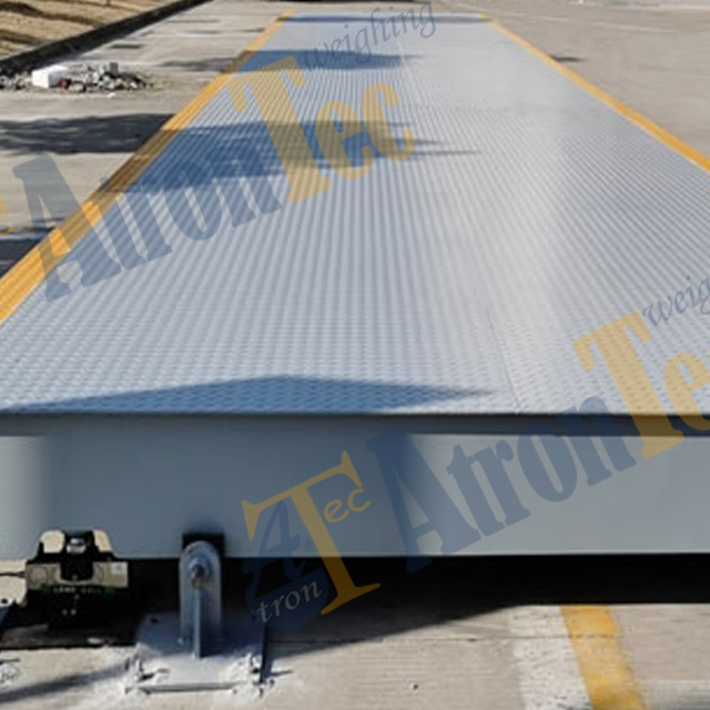 100t Capacity Checkered Plate Weighbridge,3.4*18m Analog Truck Scale