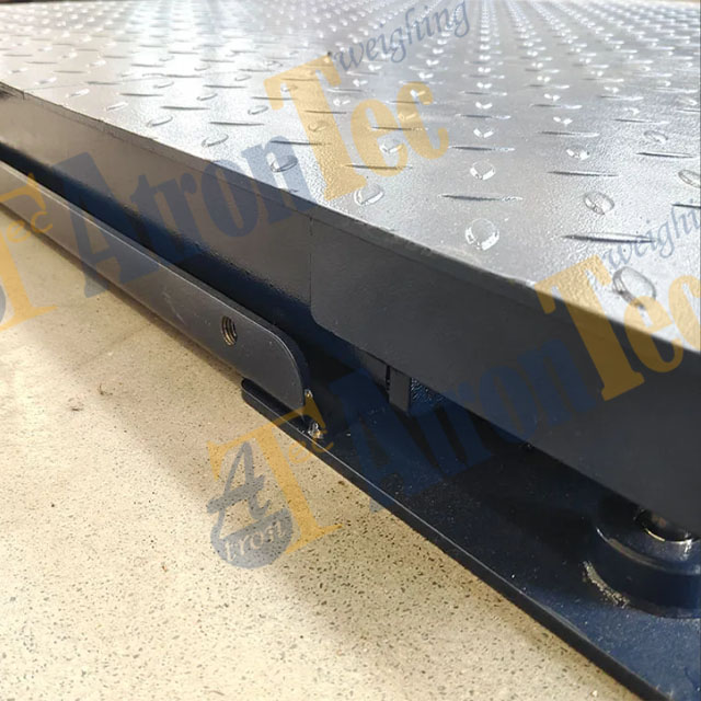 Carbon Steel Floor Scale,Double Deck Checkered Plate Floor Weighing Scale