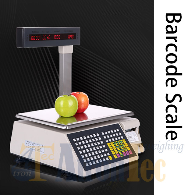 30kg Capacity LED Display Barcode Printing Scale for Supermarket and Retail Market