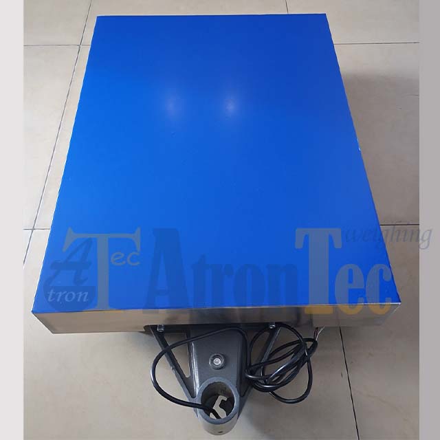60kg Capacity Carbon Steel Structure Bench Weighing Scale with Bright LCD Display