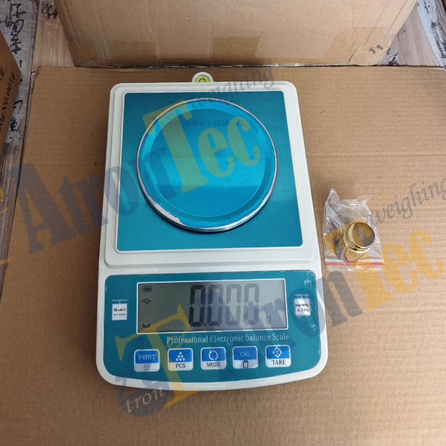 600g*0.01g Electronic Balance Scale with Windshied,Professional Electronic Balance