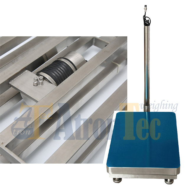 300*300mm Stainless Steel Weighing Platform 30kg Capacity Electronic Weighing Scale